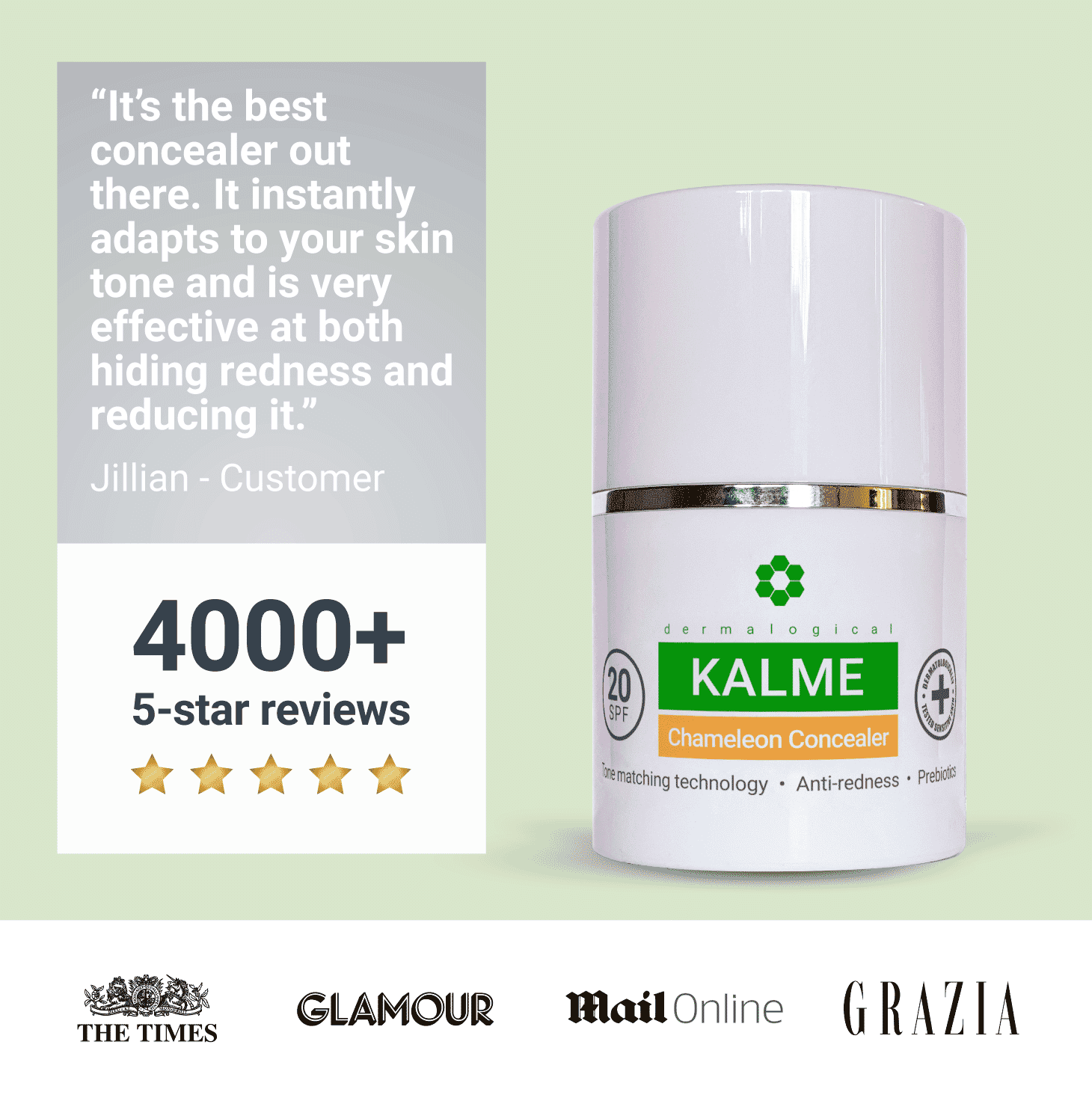 Solutions for red spotty skin and rosacea